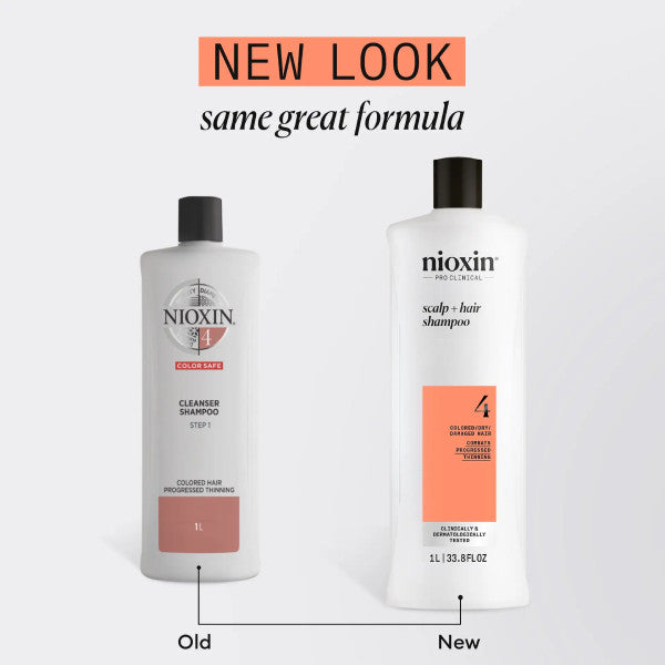 Nioxin System 4 Shampoo & Conditioner 1L Duo