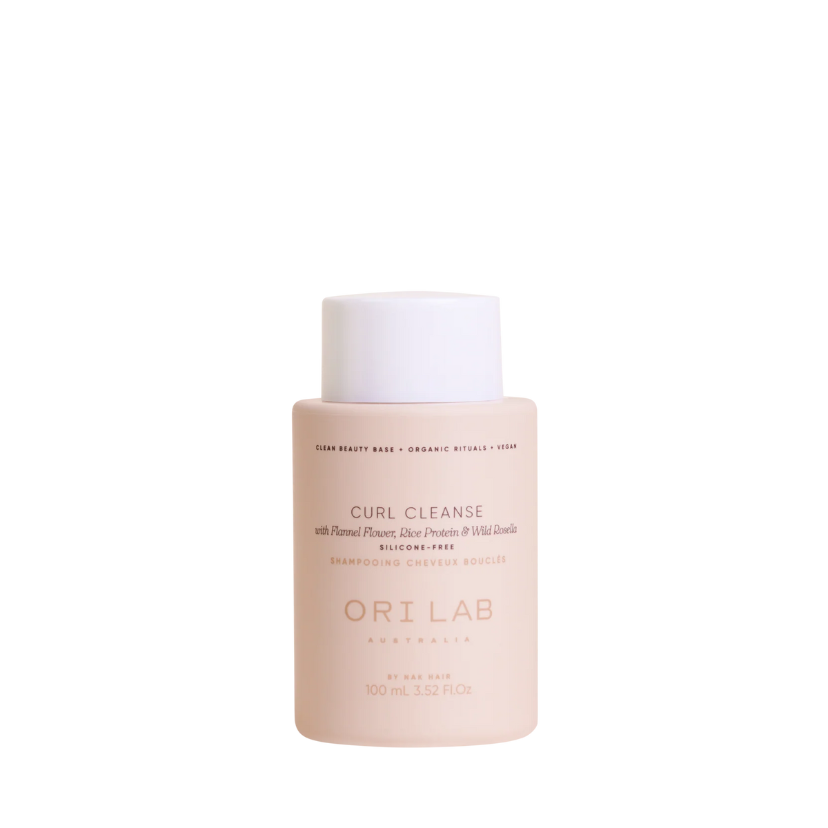 NAK Hair ORI Lab CURL Cleanse Shampoo TRAVEL 100ml