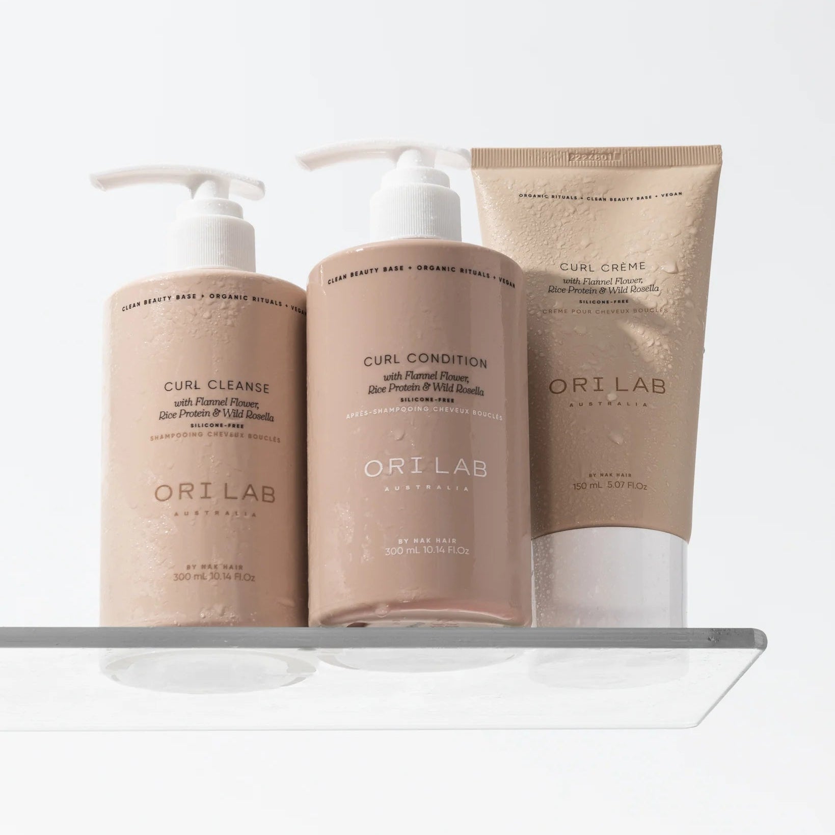 NAK Hair ORI Lab CURL Cleanse Shampoo 300ml
