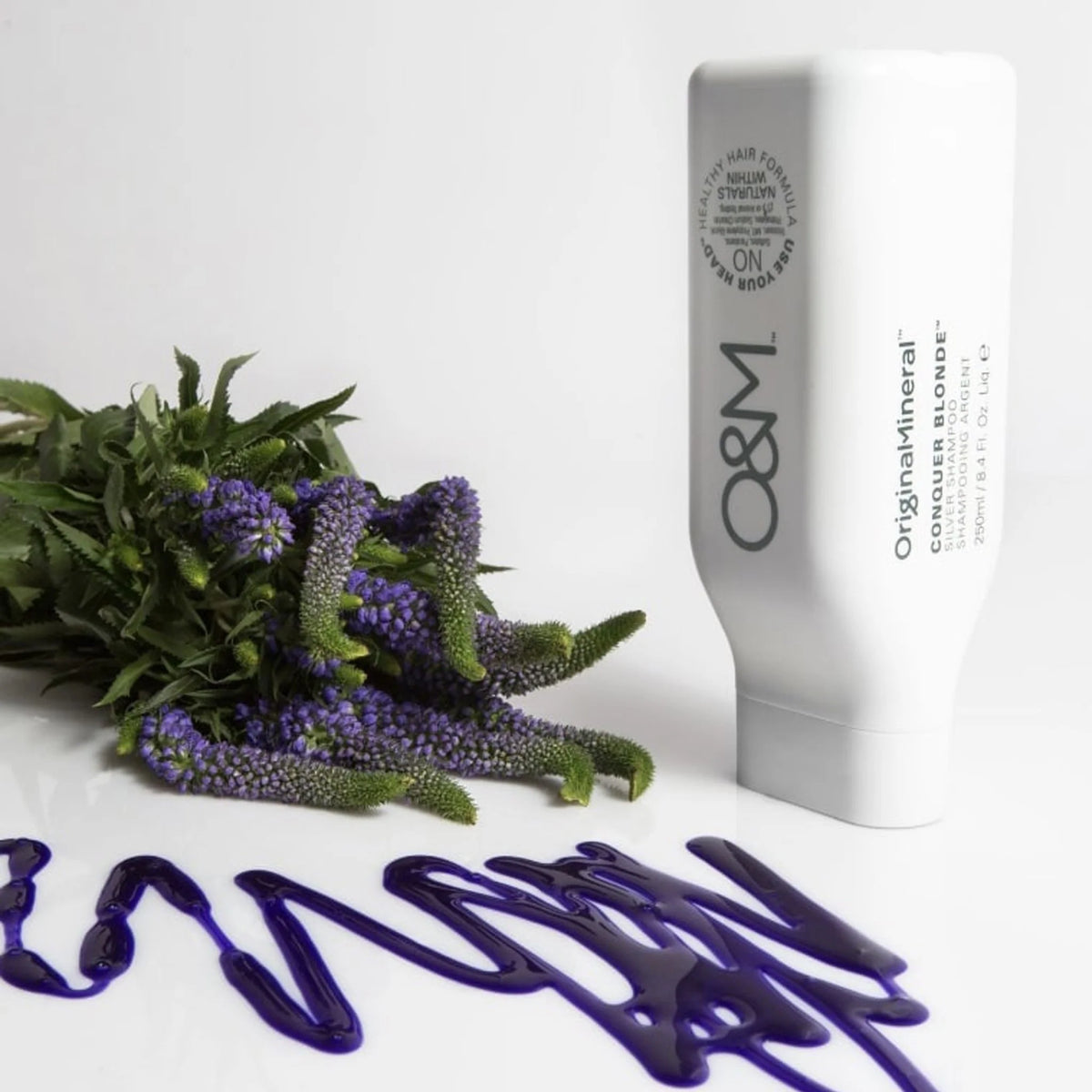 O&M Conquer Blonde Silver Shampoo 250ml
