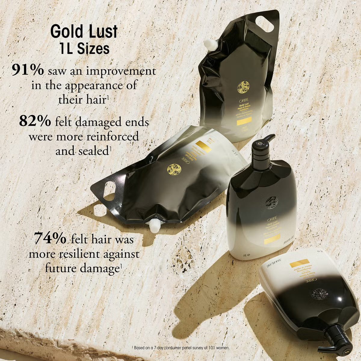 Oribe Gold Lust Repair & Restore Shampoo 1L REFILL