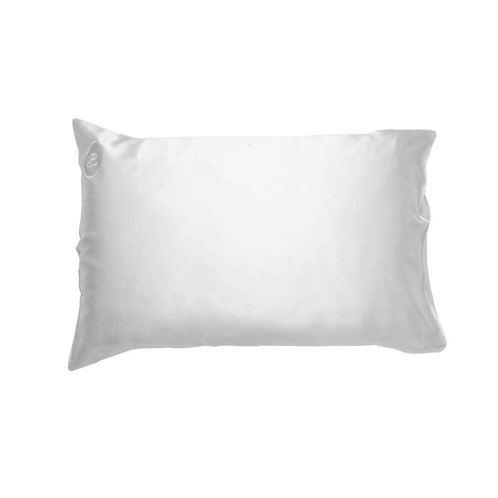 Pastel Collective Sleep On It Pure Silk Pillowcase - White