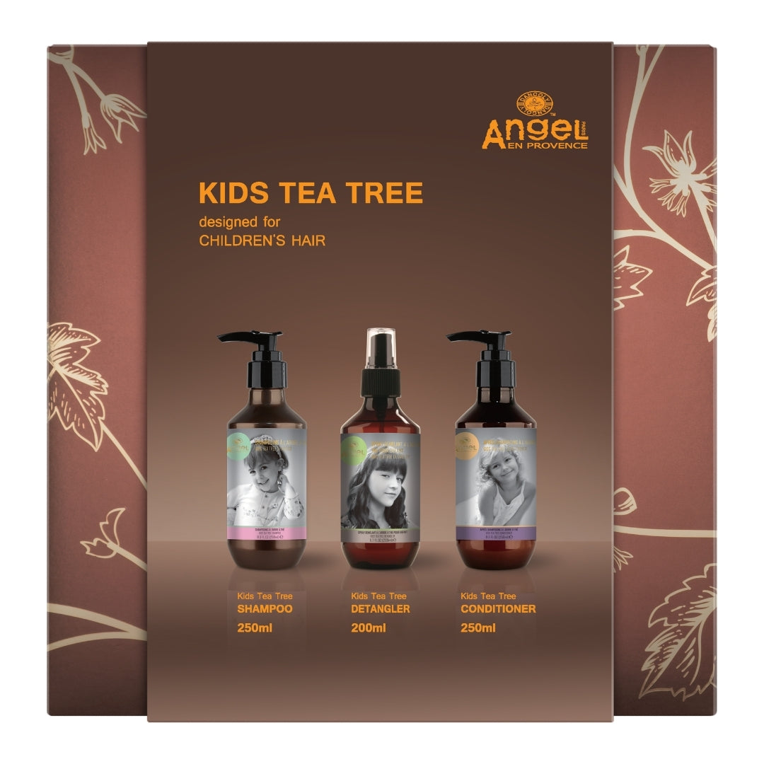 Angel KIDS TEA TREE Duo + Detangler Gift Pack