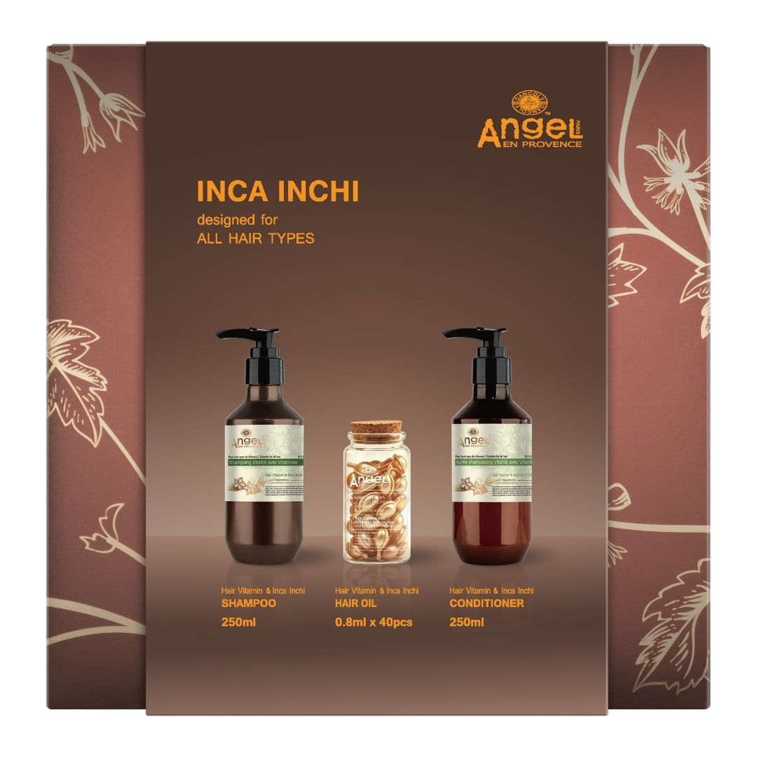 Angel VITAMIN & INCA INCHI OIL Duo + Capsules Gift Pack