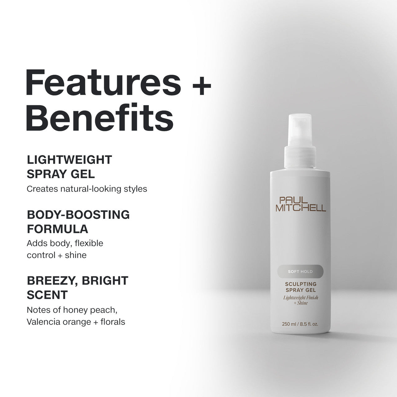 Paul Mitchell Soft Hold Soft Sculpting Spray Gel 250ml