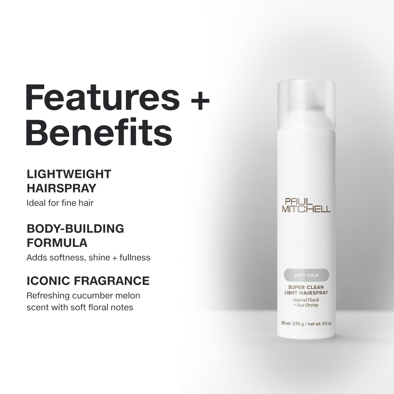 Paul Mitchell Soft Style Super Clean Light Finishing Spray 315ml