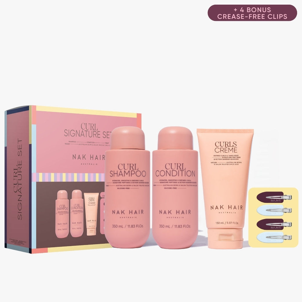NAK Hair CURL Trio Gift Pack