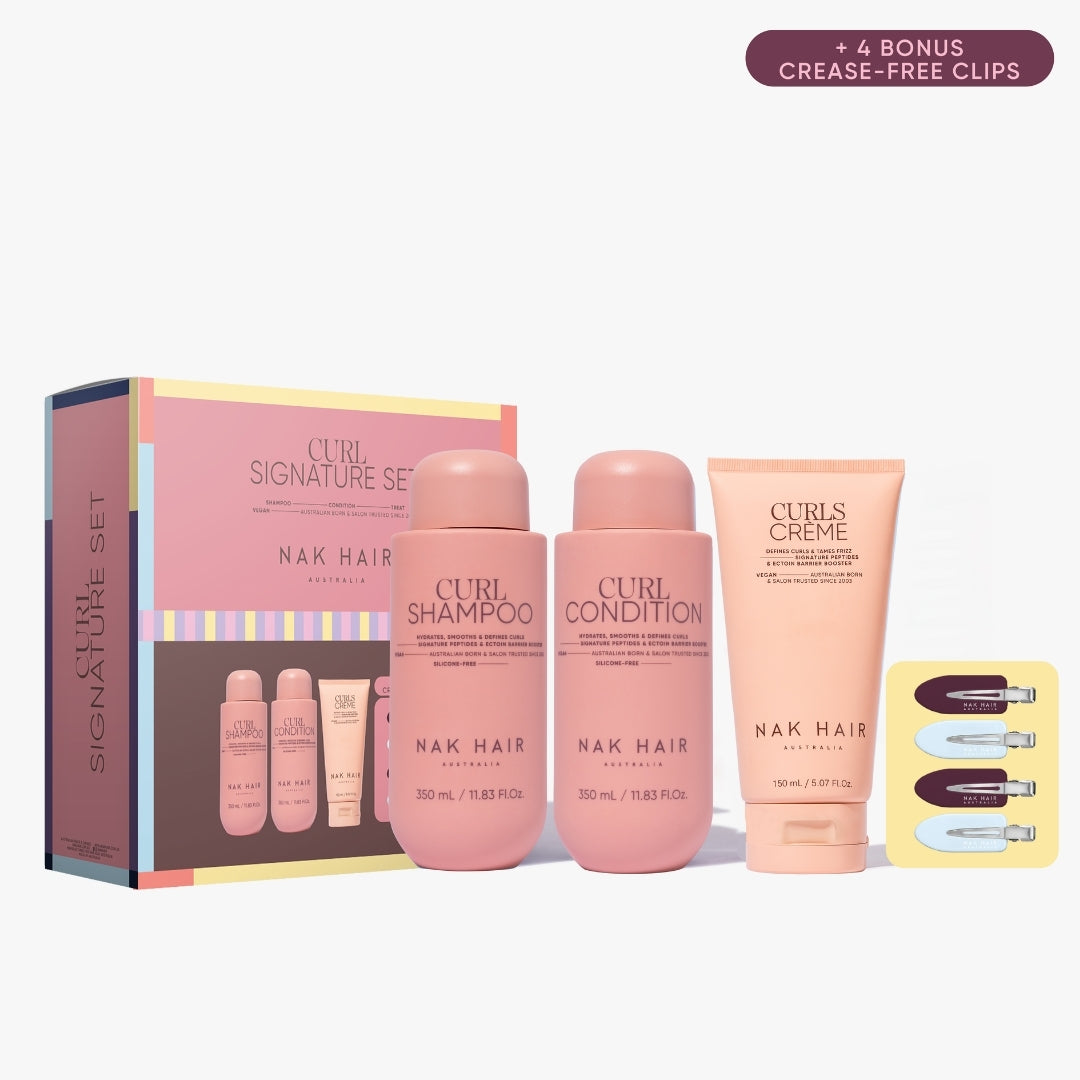 NAK Hair CURL Trio Gift Pack