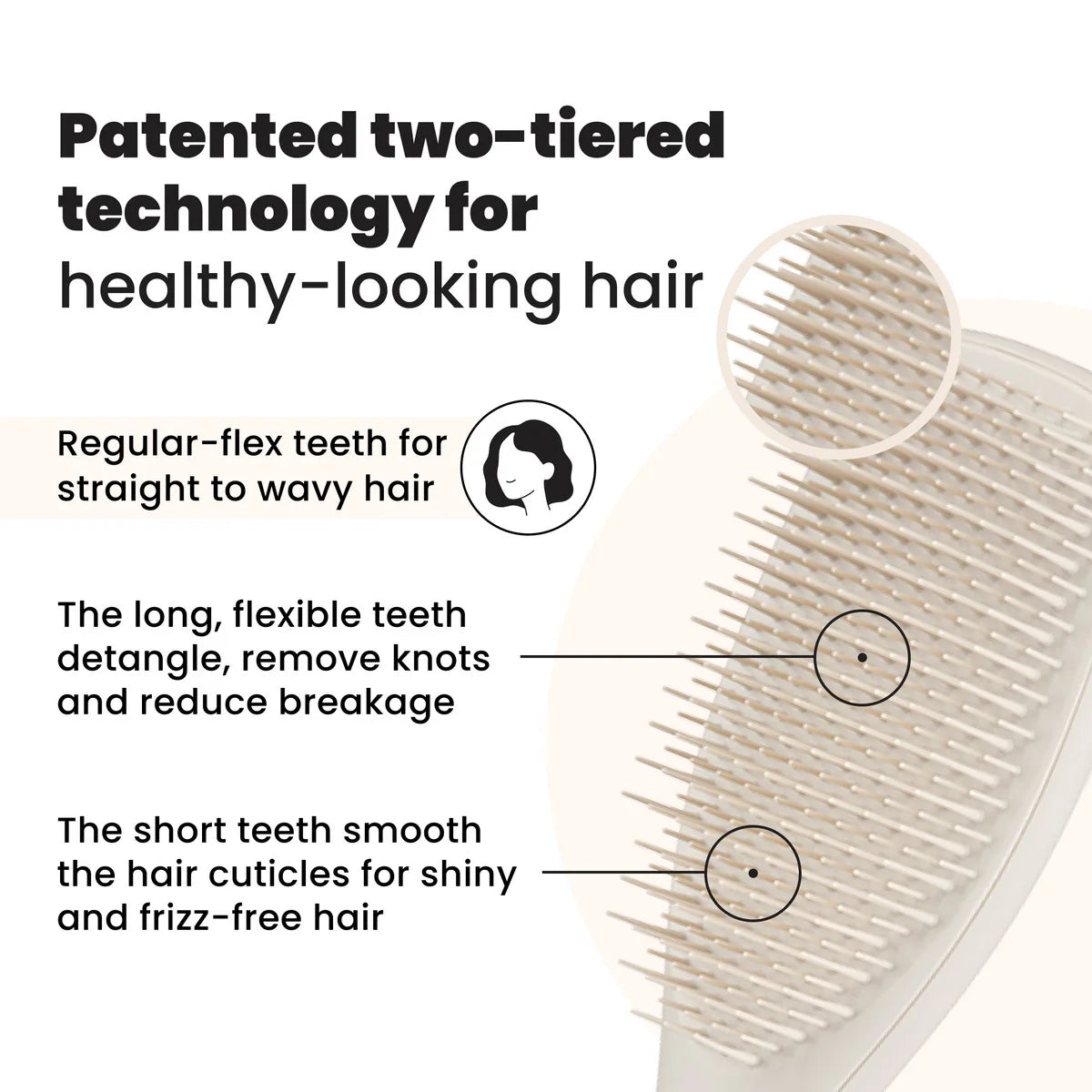 Tangle Teezer The Ultimate Detangler - Matte Pumice Grey