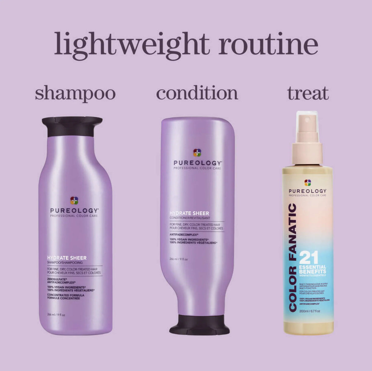 Pureology HYDRATE SHEER Shampoo 266ml