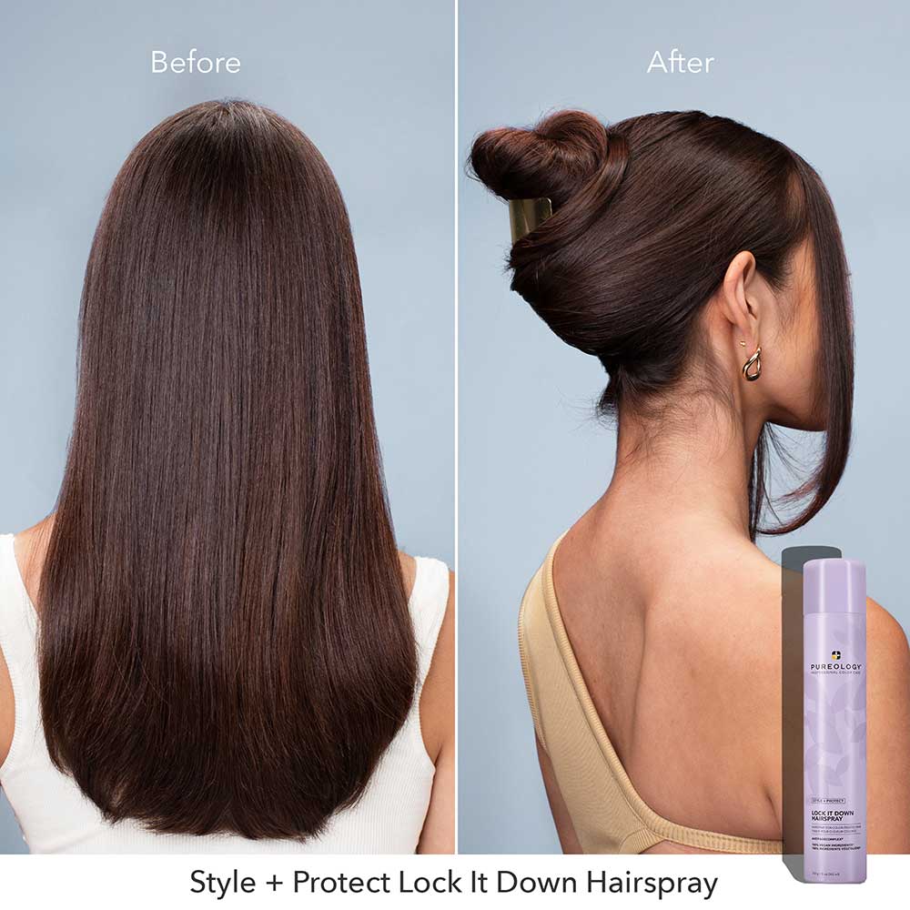 Pureology Style + Protect Lock It Down Hairspray 365ml