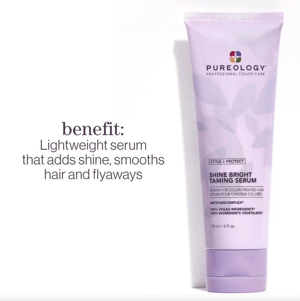 Pureology Style + Protect Shine Bright Taming Serum 118ml