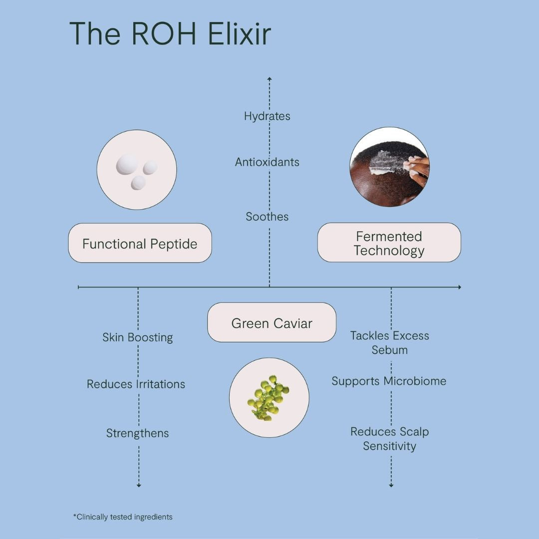ROH Pre-Wash Scalp Exfoliating Treatment 90ml