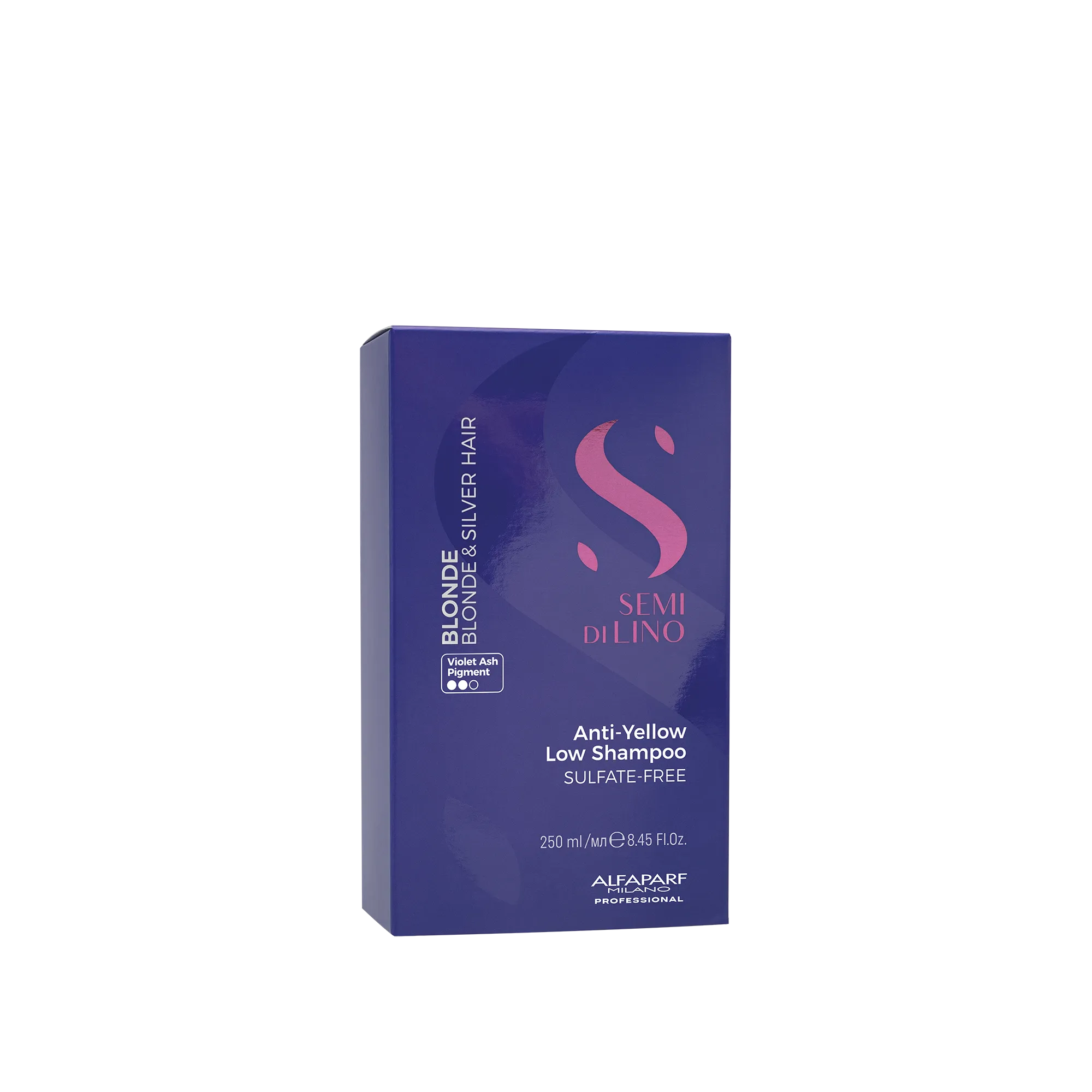 Alfaparf Milano Semi di Lino Blonde Anti-Yellow Low Shampoo 250ml
