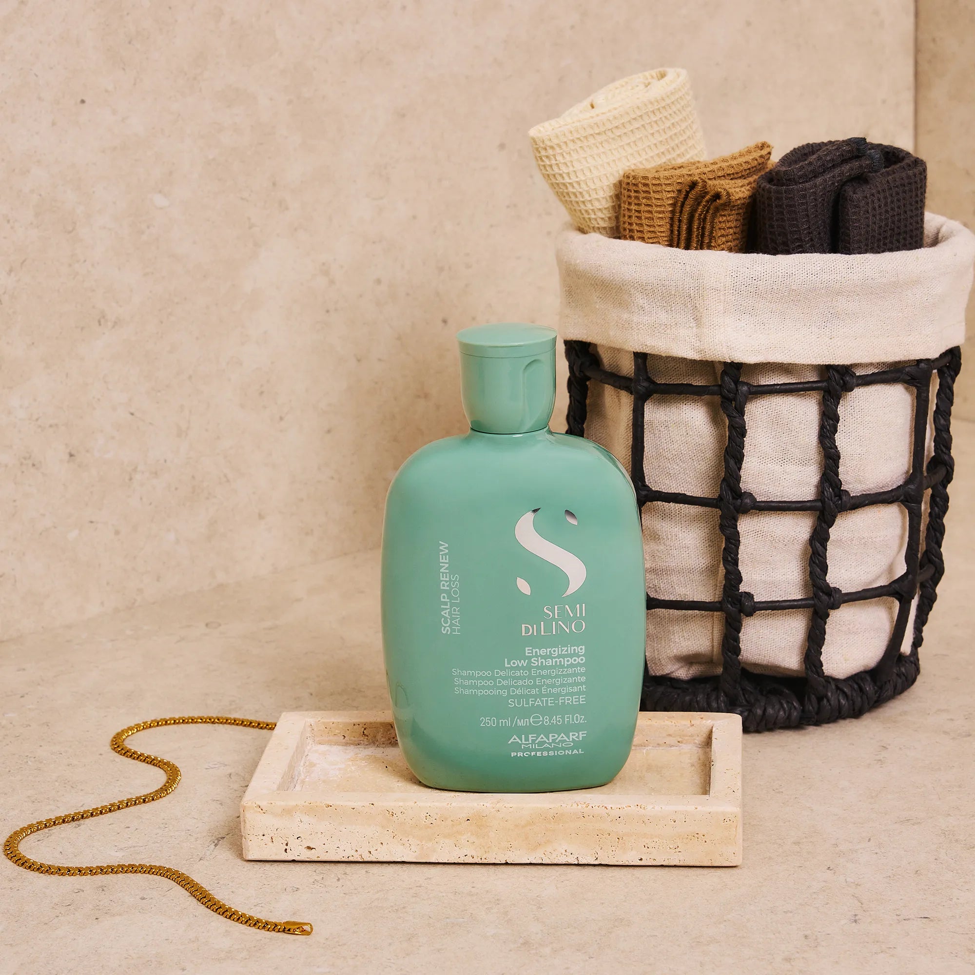 Alfaparf Milano Semi di Lino Scalp Energizing Low Shampoo 250ml