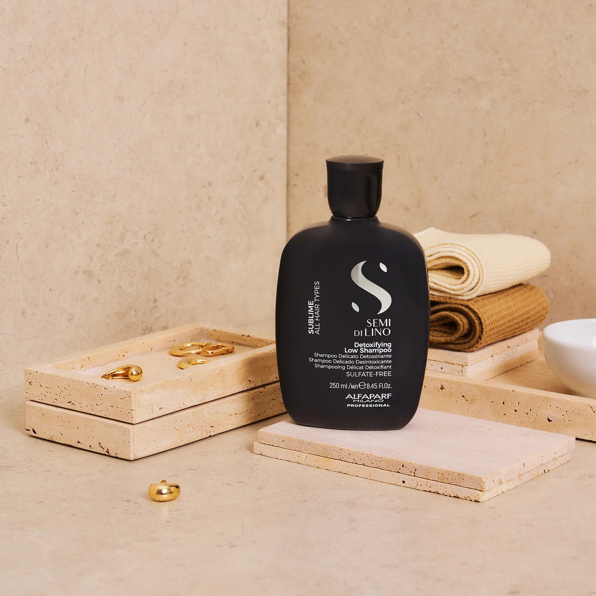 Alfaparf Milano Semi di Lino Sublime Detoxifying Low Shampoo 250ml