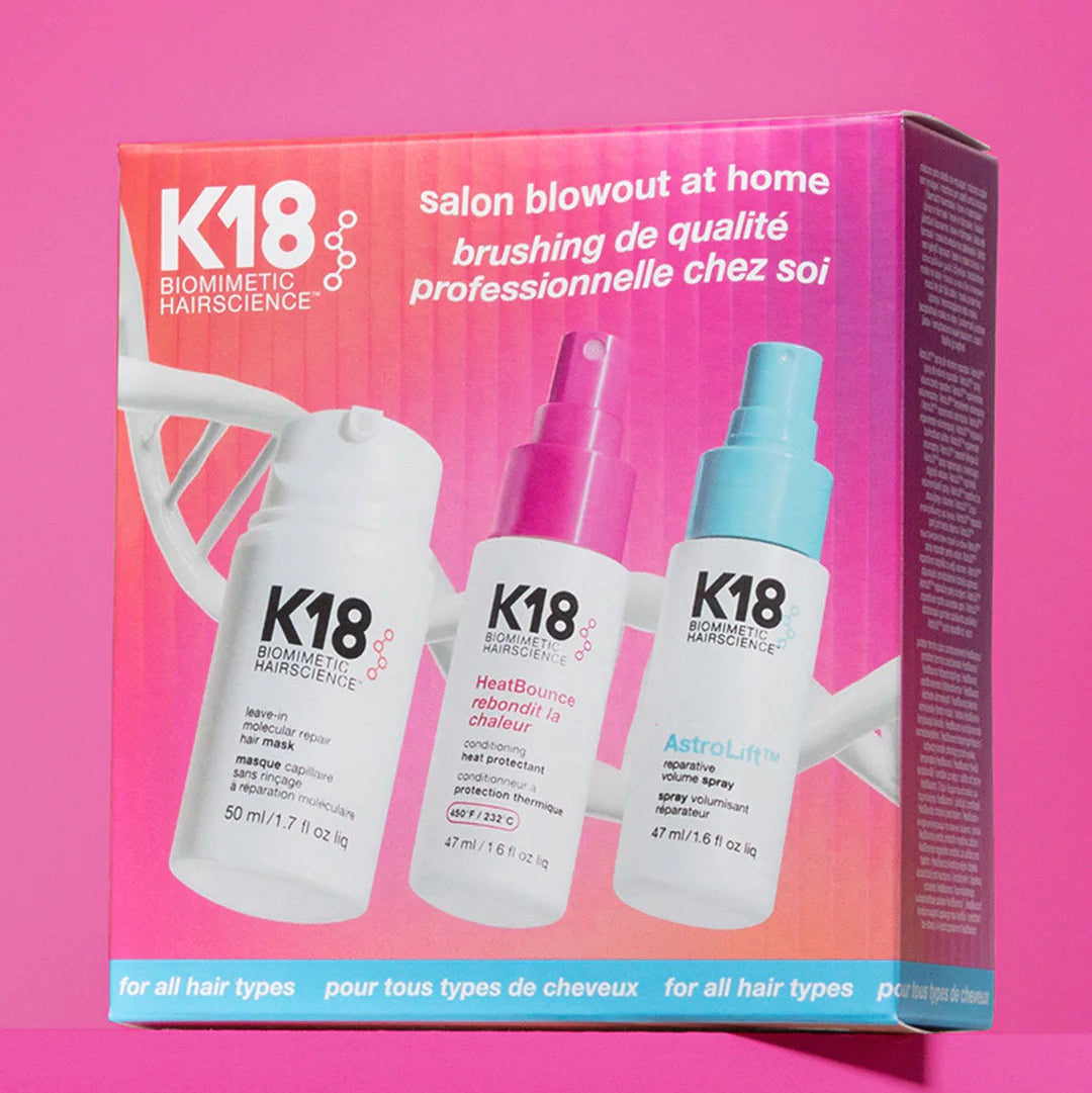 K18 Salon Blowout At Home Gift Pack