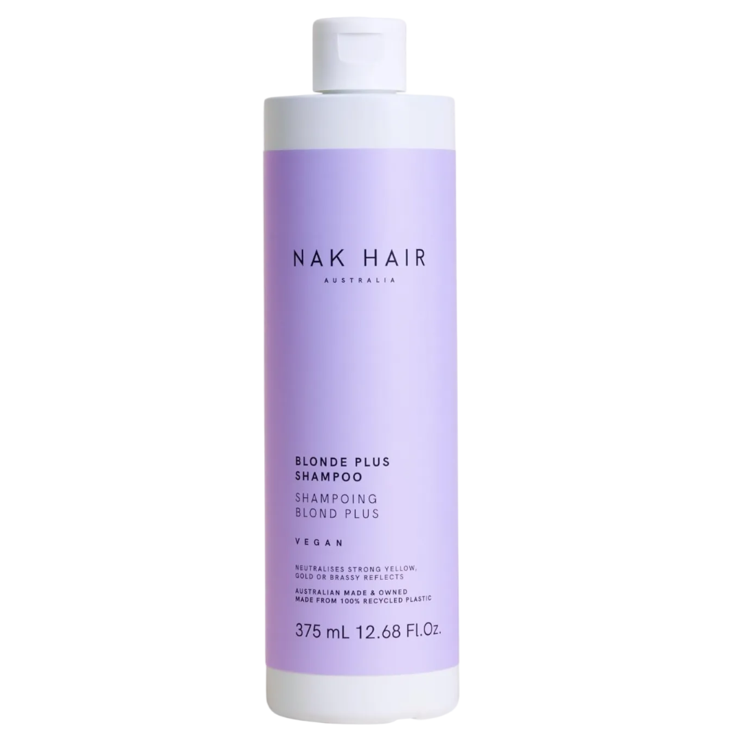 NAK Hair BLONDE PLUS Shampoo 375ml (Sale)