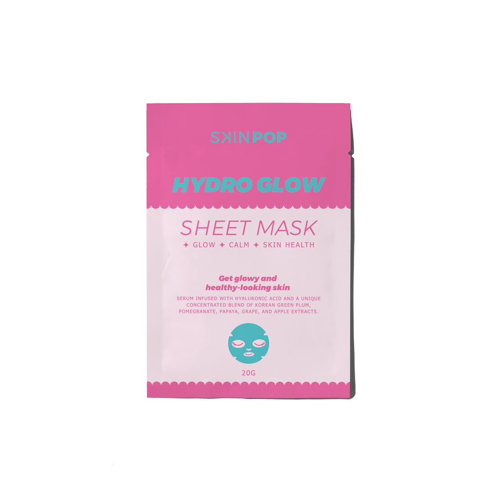 SKINPOP Hydro Glow Sheet Mask 5 PACK