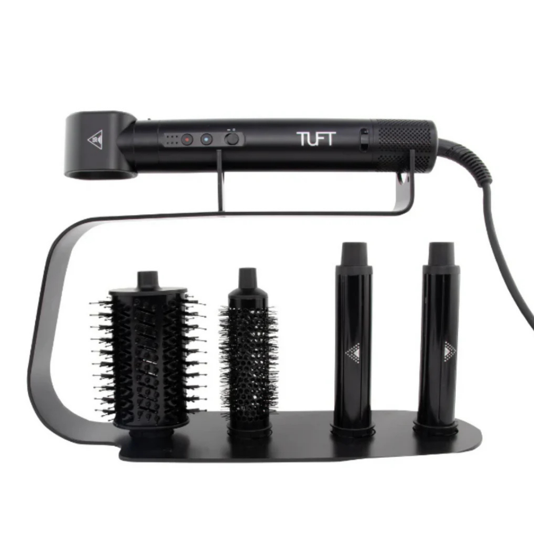 TUFT Professional Air Styler Set with 5 Attachments - Black