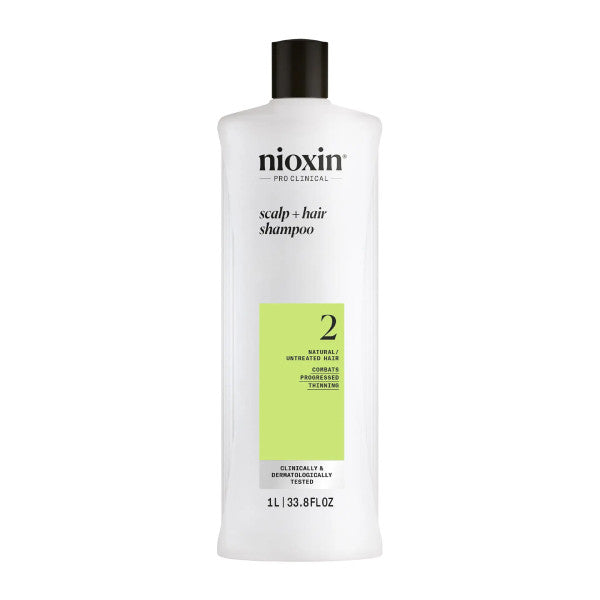 Nioxin System 2 Shampoo & Conditioner 1L Duo