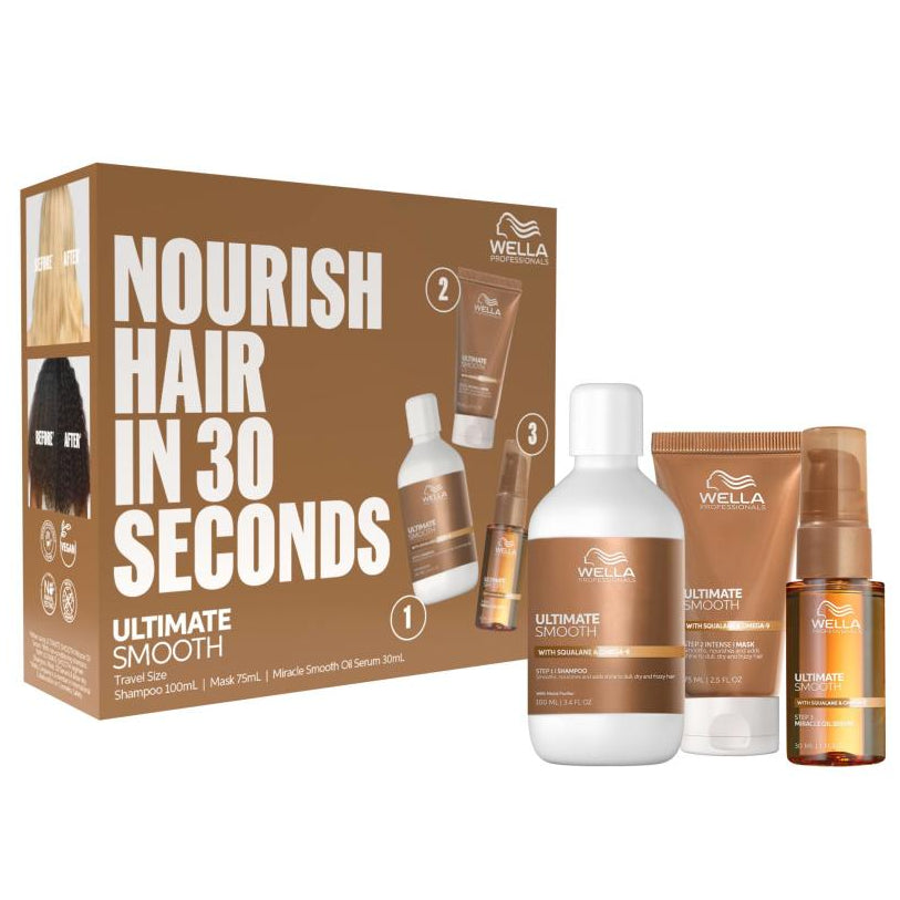 Wella Ultimate SMOOTH TRAVEL Trio 2026 Gift Pack