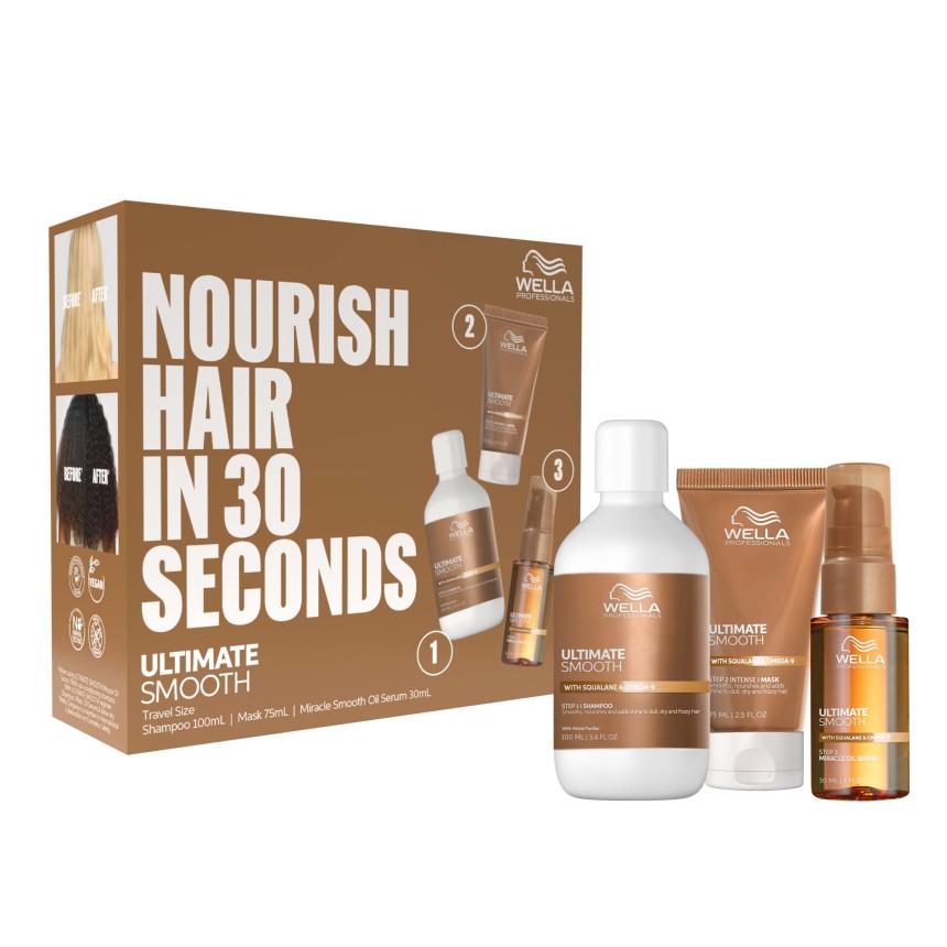 Wella Ultimate SMOOTH TRAVEL Trio 2026 Gift Pack