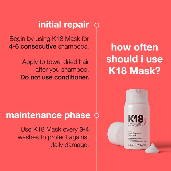 K18 Biomimetic Molecular Repair Mask 5ml TUBE