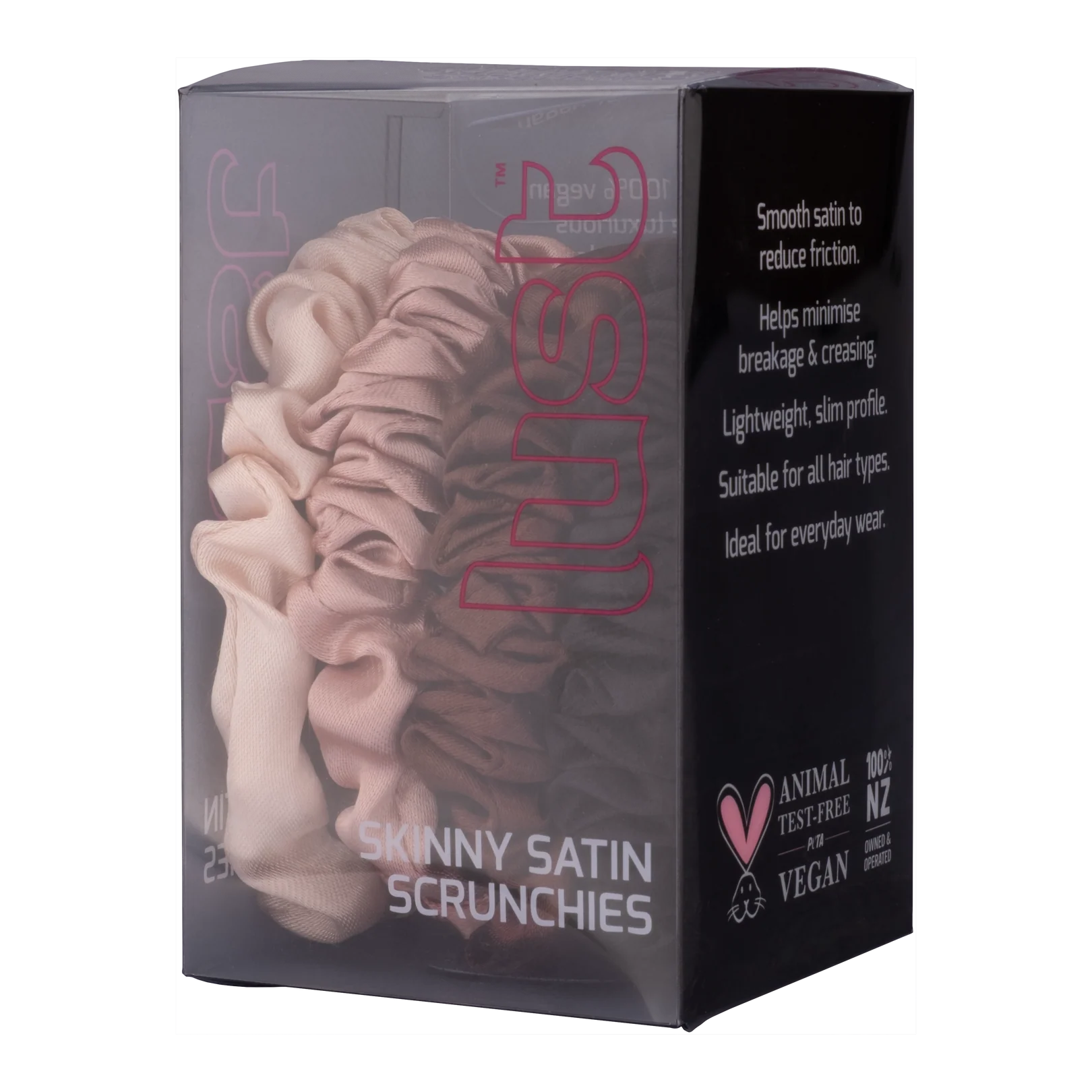 Lust Skinny Satin Scrunchies