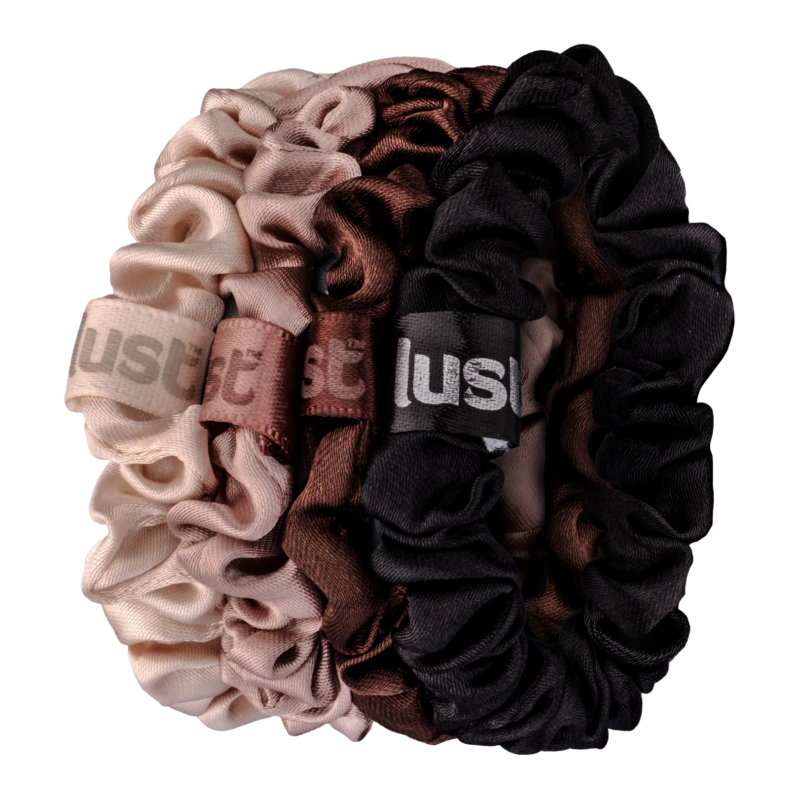 Lust Skinny Satin Scrunchies