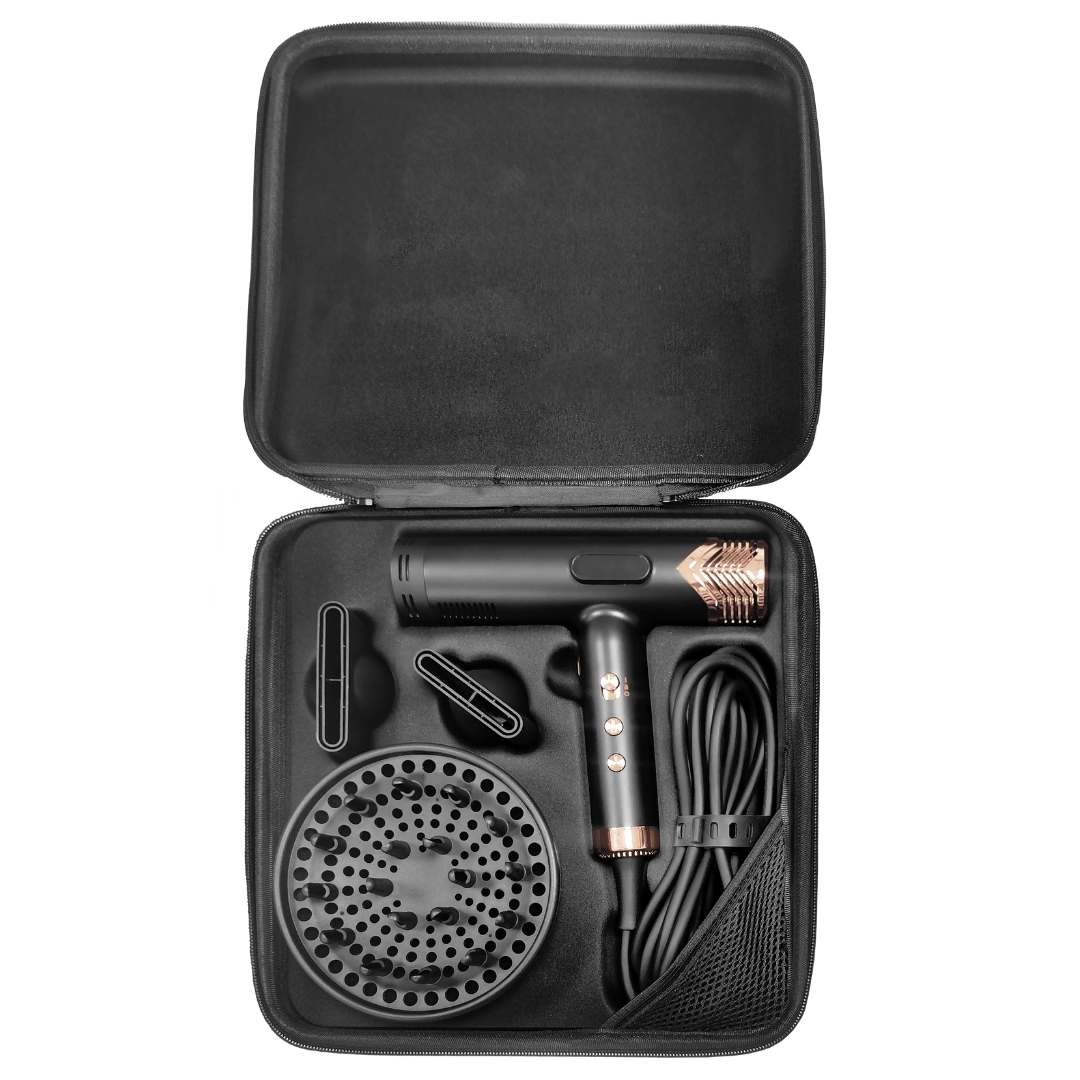 Yokubo Deluxe Hair Dryer - Black & Rose Gold