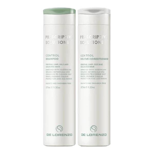 De Lorenzo Prescriptive CONTROL REVIVE Shampoo & Conditioner Bundle