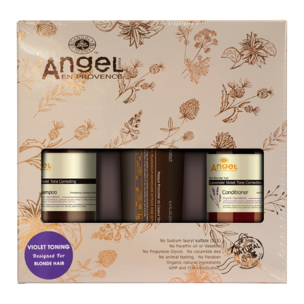Angel LAVENDER VIOLET Duo + Orange Flower Mask Gift Pack