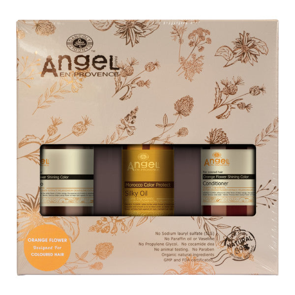 Angel ORANGE FLOWER Duo + Morocco Silky Oil Gift Pack