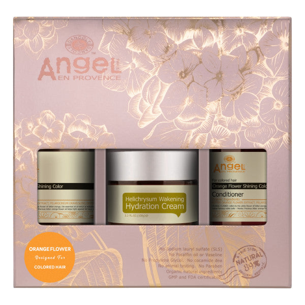 Angel ORANGE FLOWER Duo + Helichrysum Hydration Cream Gift Pack
