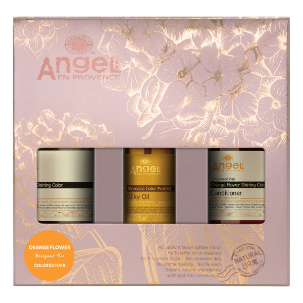 Angel ORANGE FLOWER Duo + Morocco Silky Oil Gift Pack