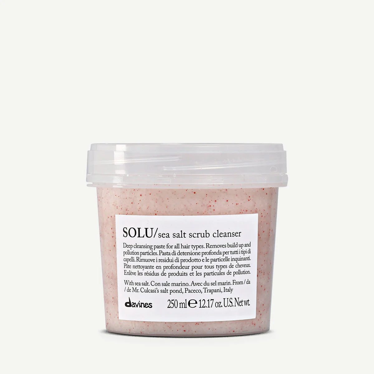 Davines Solu Sea Salt Scrub Cleanser 250ml
