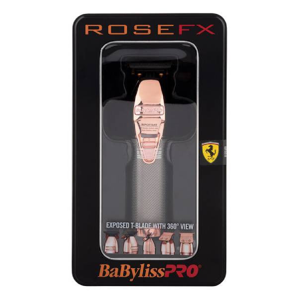 BaBylissPRO RoseFX Skeleton Lithium Hair Trimmer (B787RGA)