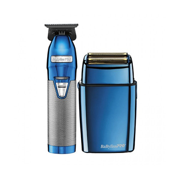 BabylissPRO BlueFX Shaver & Trimmer Duo