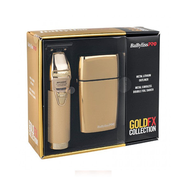 BabylissPRO GoldFX Outliner Trimmer And Shaver Duo