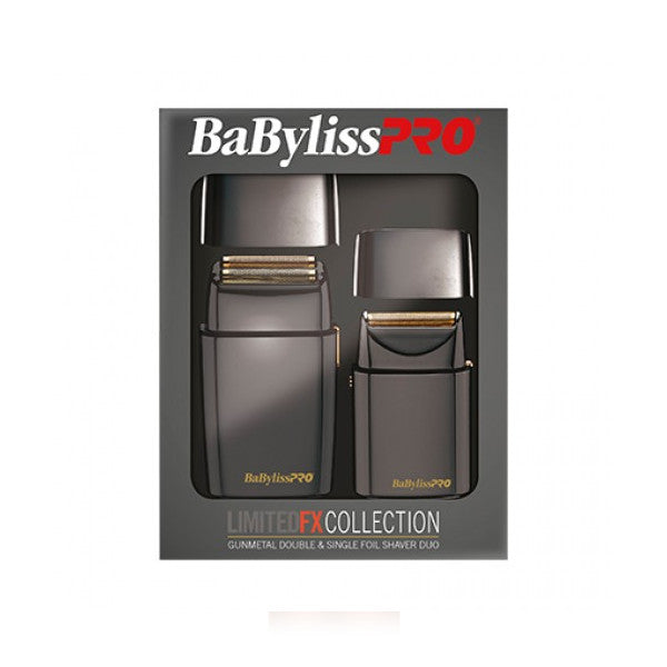 BabylissPRO LimitedFX Gunmetal Shaver Duo