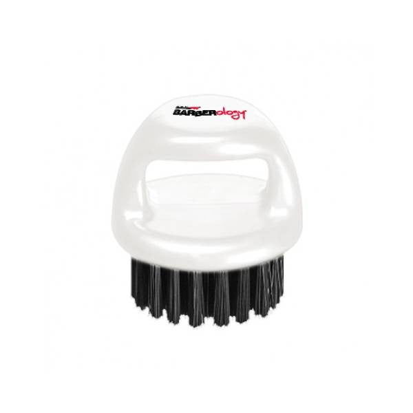 BaBylissPRO Barberology Fade Knuckle Brush - White (Soft Bristles)