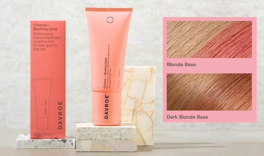 Davroe Chroma BLUSHING GOLD Colour Treatment 200ml
