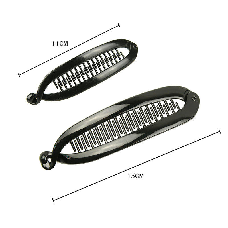 Sleek Hold Banana Clip 11cms - Black