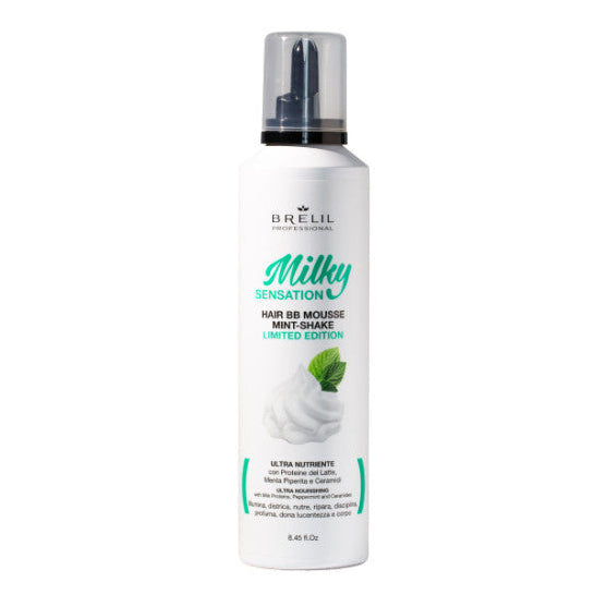 Brelil Milky Sensation Hair BB Mousse 250ml - MINT SHAKE