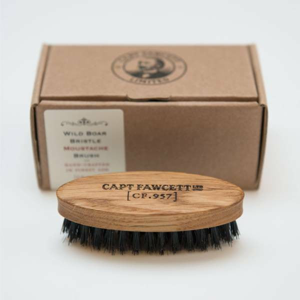 Captain Fawcetts Wild Boar Bristle Moustache Brush CF.957