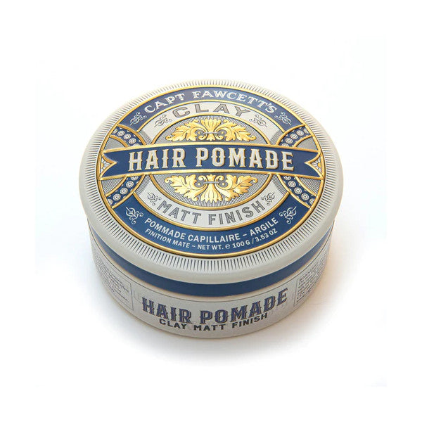 Captain Fawcett Clay Pomade 100g - Matt Finish