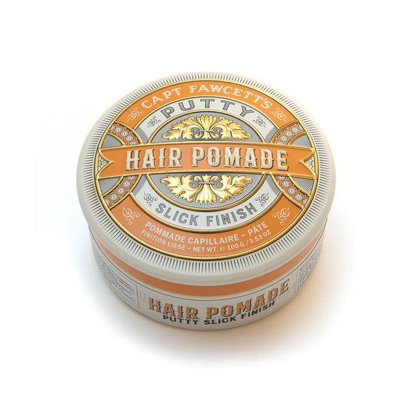 Captain Fawcett Putty Pomade 100g - Slick Finish