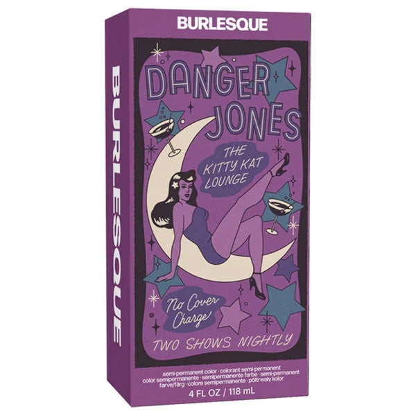 Danger Jones Semi Permanent Hair Colour - BURLESQUE (Mauve)