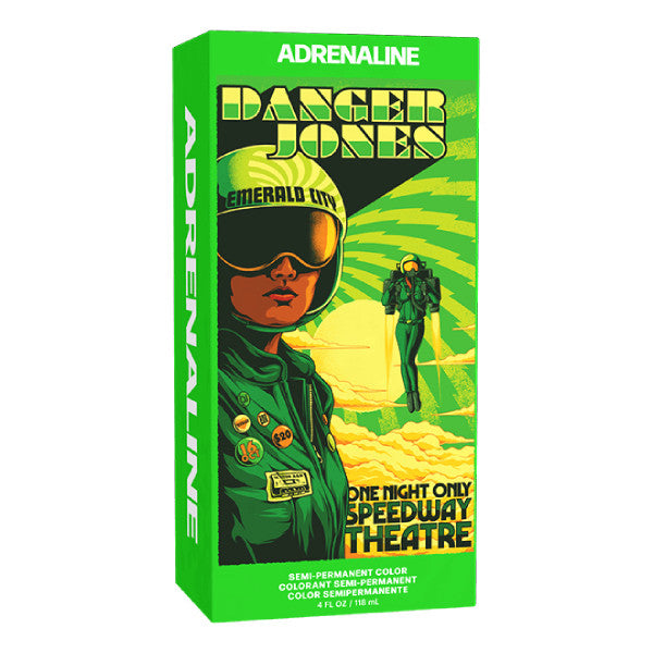 Danger Jones Semi Permanent Hair Colour - ADRENALINE (Neon Green) 118ml